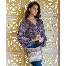 Load image into Gallery viewer, Chevron Patterned Cross-Body Myra Bag