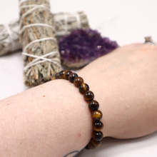 Load image into Gallery viewer, 8mm Crystal Bead Bracelet