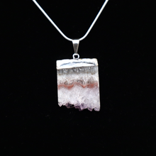 Load image into Gallery viewer, Amethyst Slice Necklace