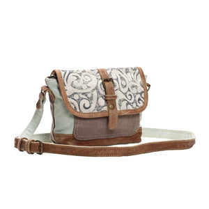 Leaf Print Small & Crossbody Myra Bag