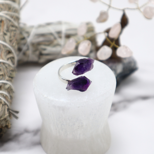 Raw Crystal Ring