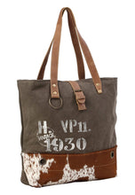 Load image into Gallery viewer, Vintage 1930 Canvas Tote Myra Bag
