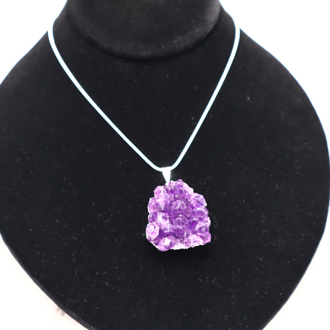 Amethyst Geode Necklace