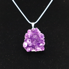 Load image into Gallery viewer, Amethyst Geode Necklace
