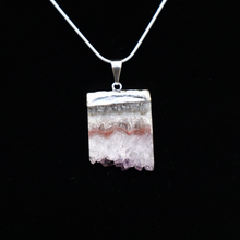 Load image into Gallery viewer, Amethyst Slice Necklace
